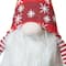 Glitzhome® 28" Fabric Christmas Gnome Shelf Sitter with Dangling Legs